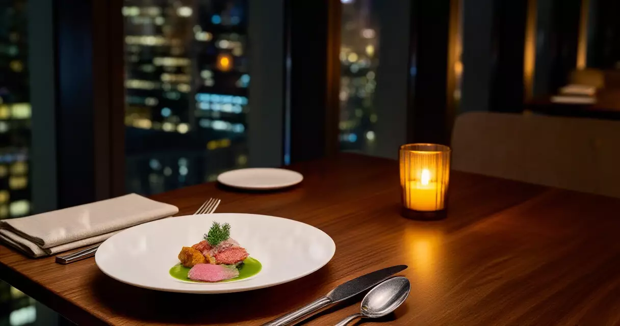 ရန်ကုန် Fine Dining ဆိုင်တွင် ချက်ပြုတ်ထားသော အစားအသောက်
