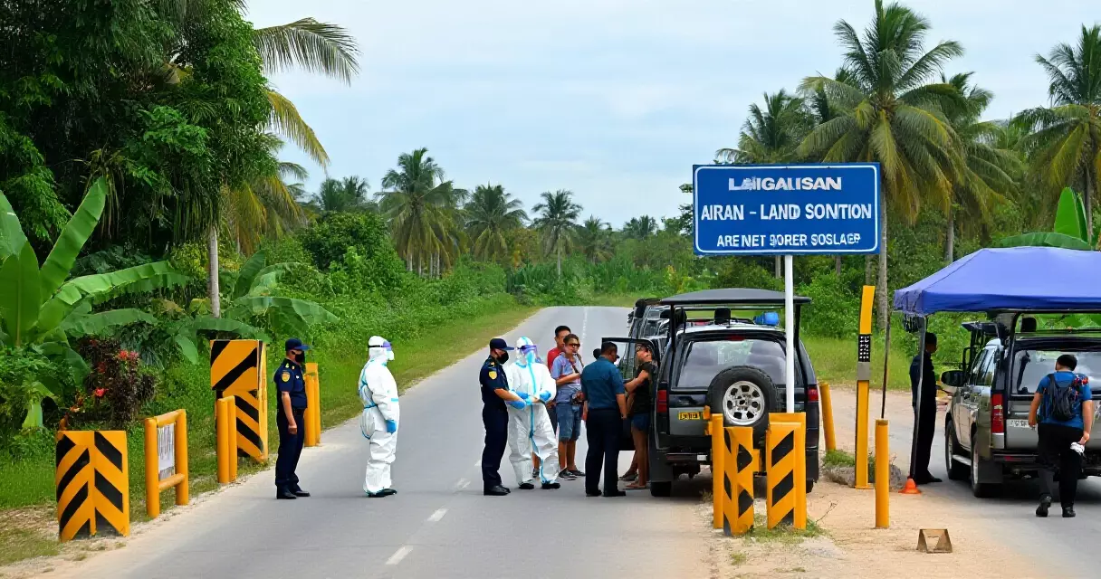 နယ်စပ် ကျန်းမာရေး စစ်ဆေးမှု ဂေတ် ဩဂုတ် ၂၀၂၆