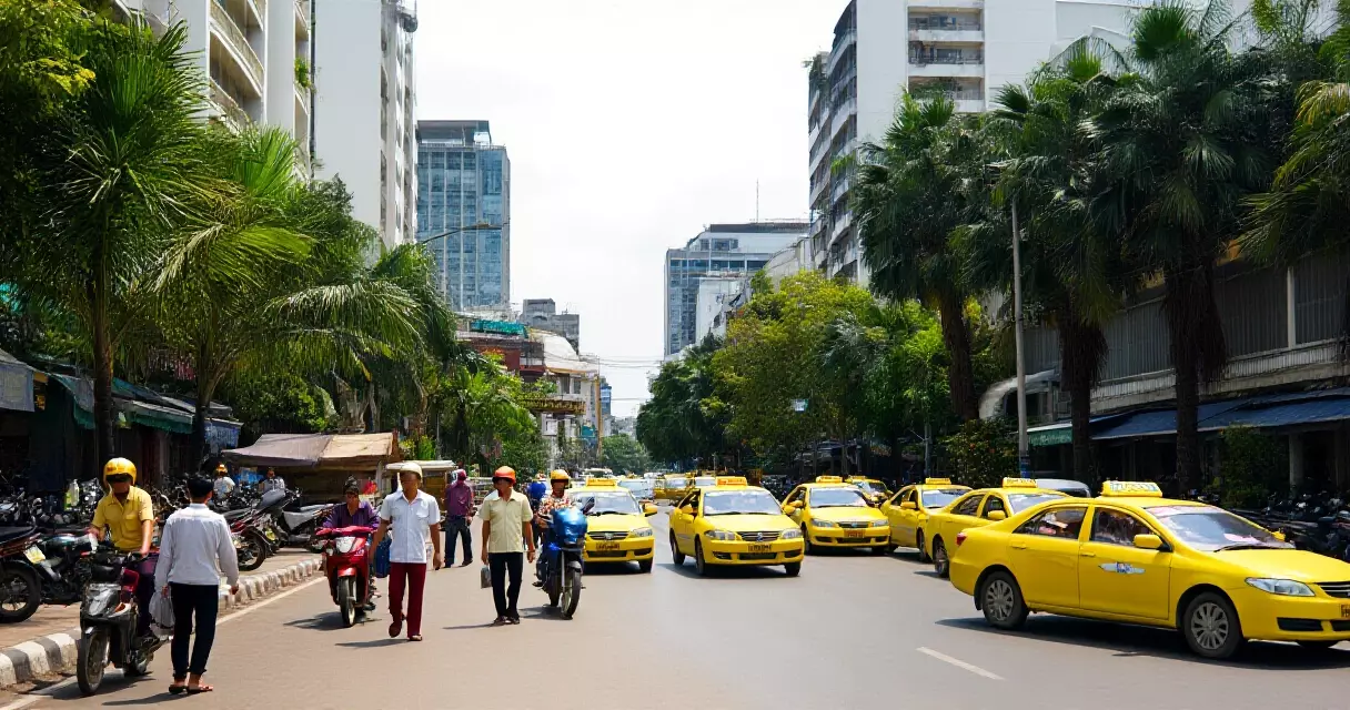 ရန်ကုန်မြို့တွင်း လမ်းများပေါ်ရှိ ယာဉ်ကြောနှင့် လူသွားလာမှု