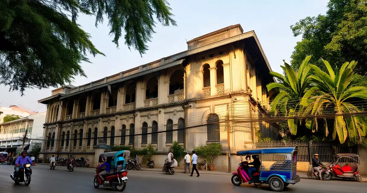 ရန်ကုန် မြို့ဗဟို ကိုလိုနီ ဗိသုကာ အဆောက်အဦ မြင်ကွင်း
