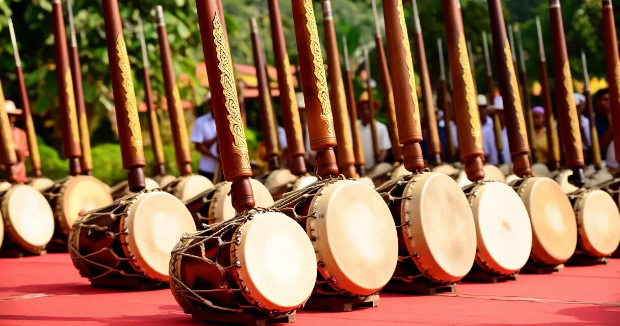 မြန်မာ ဆိုင်းဝိုင်း ဂီတ ဝိုင်း ပဒေသာပတ်ဝိုင်းနှင့် ရိုးရာ တူရိယာများ
