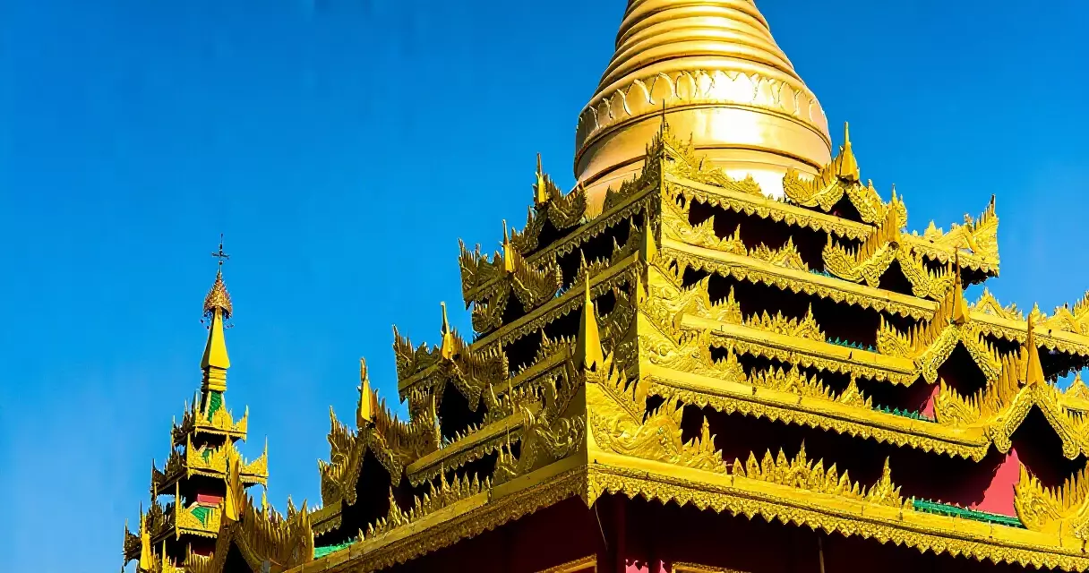 ရွှေတိဂုံဘုရားစေတီ ရွှေစင်ဆင်ခြင်း အသေးစိတ် အဆောက်အဦ