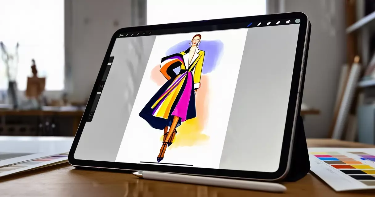 Procreate — ဖက်ရှင် Sketch ဆွဲရန် သုံးသပ်ချက်