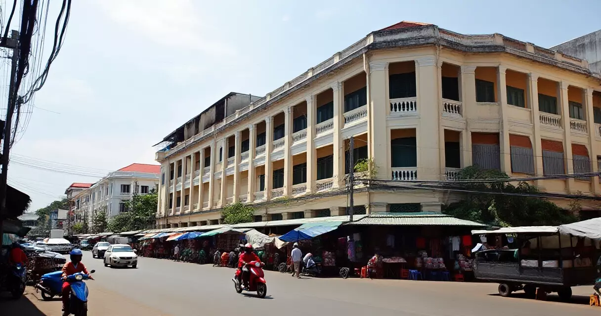 ရန်ကုန် Downtown ရှေးဟောင်း Colonial အဆောက်အအုံများ