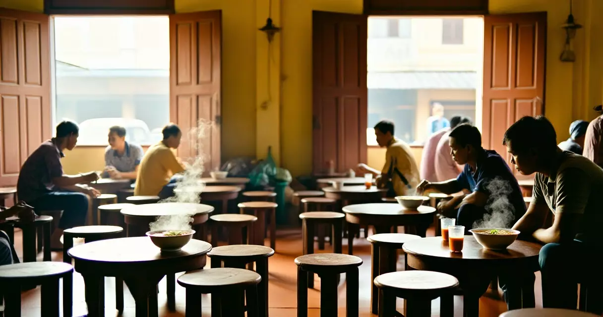 ရန်ကုန် လက်ဖက်ရည်ဆိုင် မနက်စောစော ယဉ်ကျေးမှု — မြို့ပြဘဝ၏ နှလုံးသား