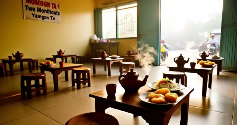 ရန်ကုန် လက်ဖက်ရည်ဆိုင် မနက်စာ menu ဘာတွေစားရမလဲ — ၂၀၂၆ အပြည့်အစုံ လမ်းညွှန်