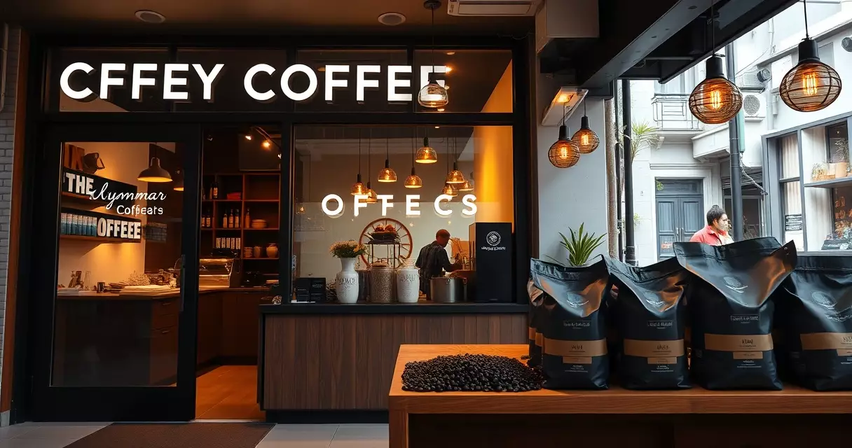 Union Coffee ရန်ကုန် - မြန်မာ့ကော်ဖီ အထူးပြုဆိုင်