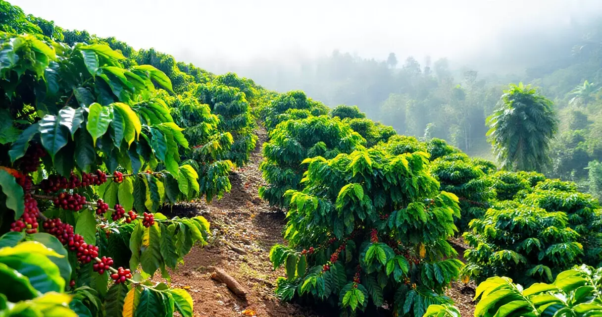 ရန်ကုန်တိုင်း Robusta ကော်ဖီ စိုက်ပျိုးခင်း
