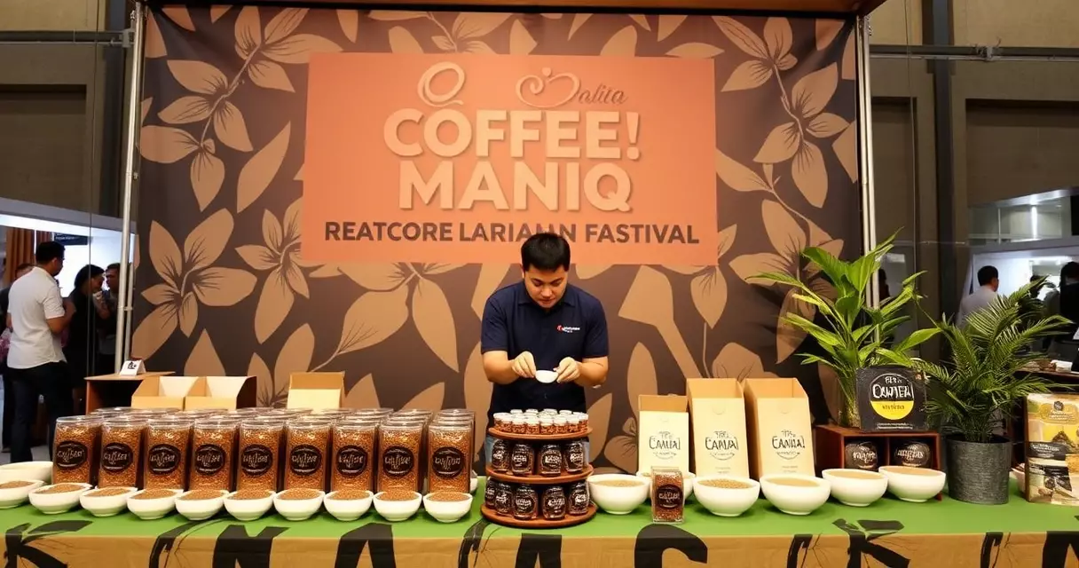 Coffee Mania Festival Myanmar ပွဲတော် The Secretariat တွင် ကျင်းပမှု