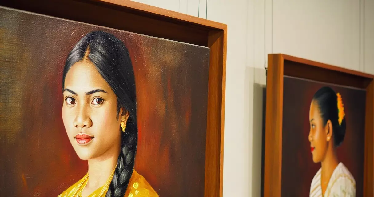 ဝစ်နက်စ် ကောလက်ရှင်း - မြန်မာ့ ပန်းချီကားများ ပြသမှု အနီးကပ်မြင်ကွင်း